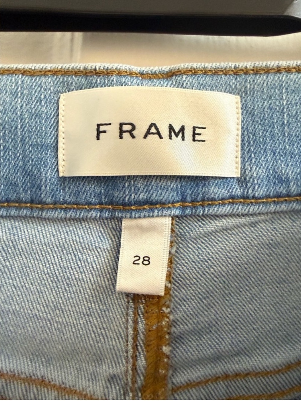 Frame Le Slim Palazzo Wide Leg Denim Jeans - Picture 4 of 6